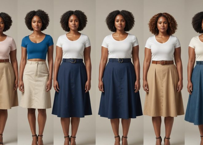 Dobieranie spódnic do figury – poradnik dla każdej sylwetki