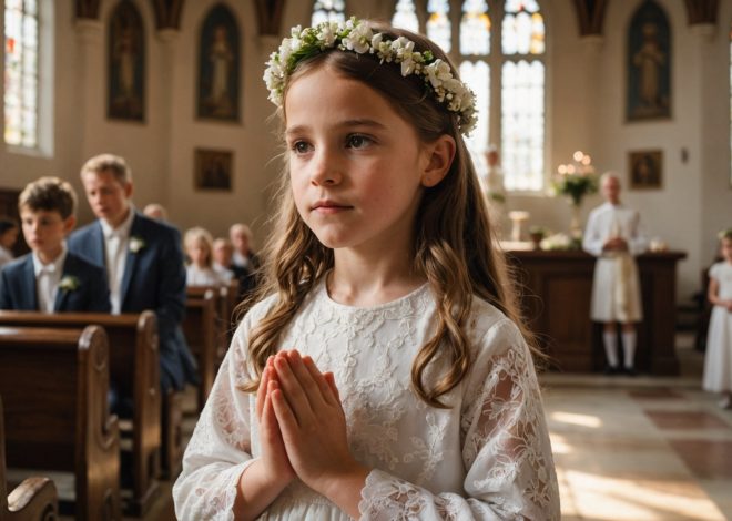 Jak stworzyć niezapomniane życzenia komunijne dla dziewczynki?